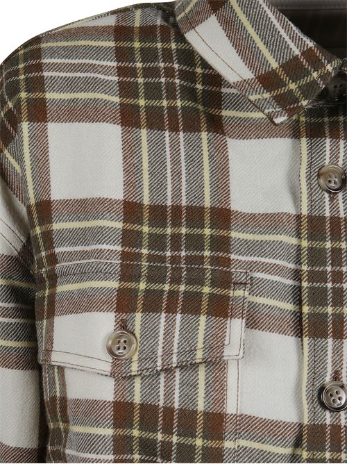 Camicia check AMI PARIS | USH771DWV00942186